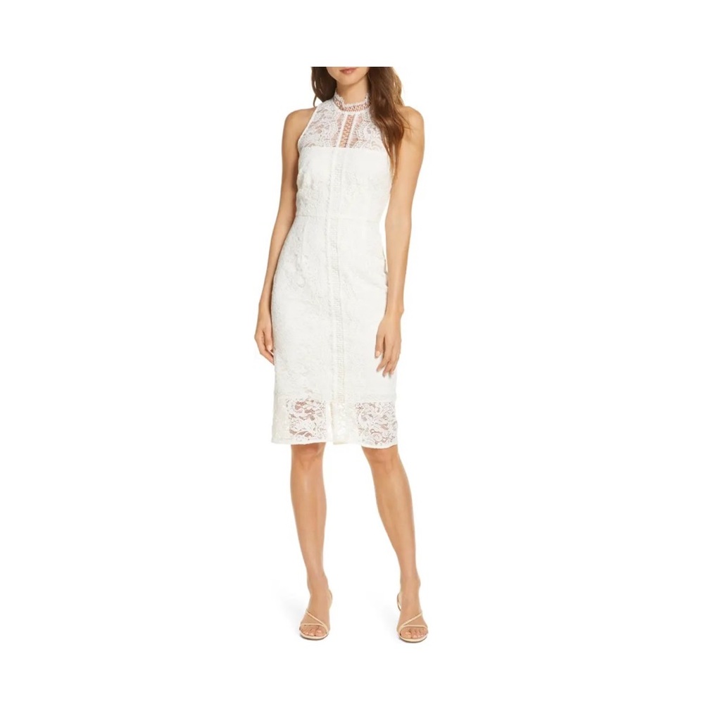Illusion Lace Cocktail Dress
ELIZA J